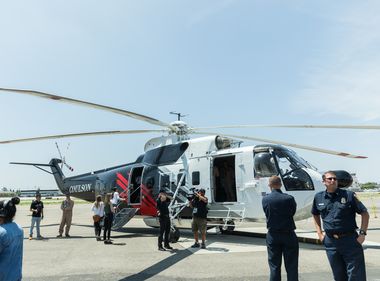 Super-Sized Helicopter Boosts Nighttime Wildfire Efforts