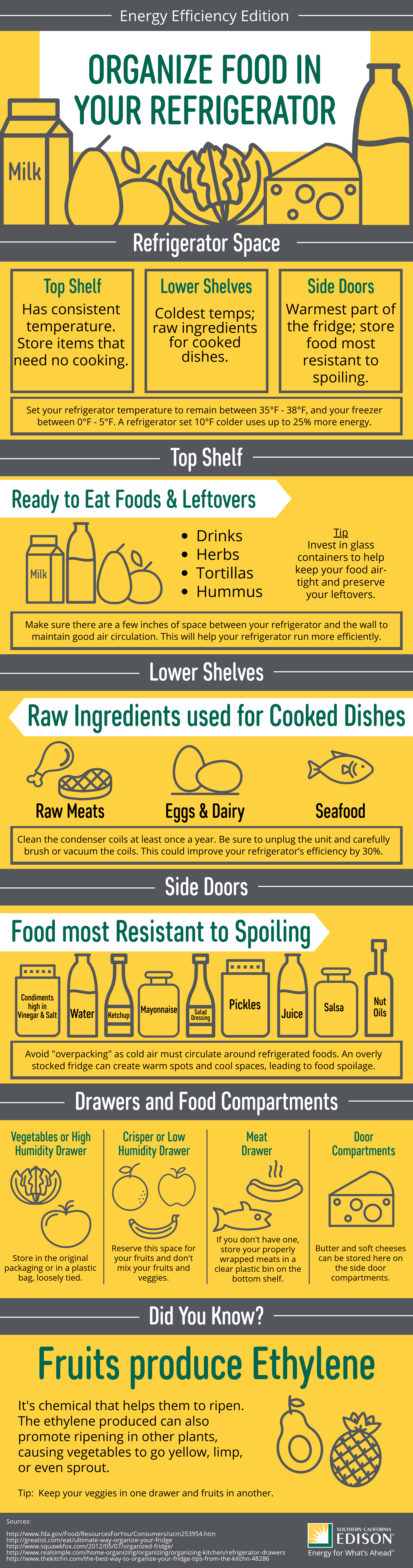 Tips to Maximize Your Refrigerator's Efficiency Energized by Edison