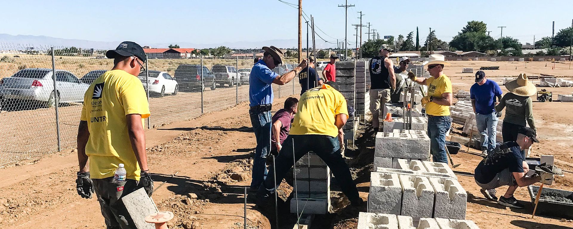 Volunteers Help Build Homes for Veterans Energized by Edison