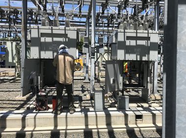 SCE Crews Continue Repairs at Damaged Substation