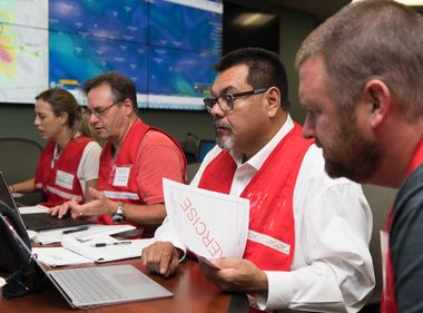 Earthquakes Set Stage for Emergency Planning Drill