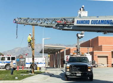 SCE Helps With Firefighter Safety Near Power Lines