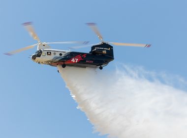 Helitankers Prepare to Take Flight Against SoCal Wildfires