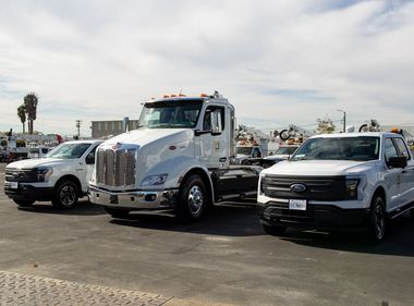 SCE Adds Electric Pickups and a Big Rig to Its Fleet