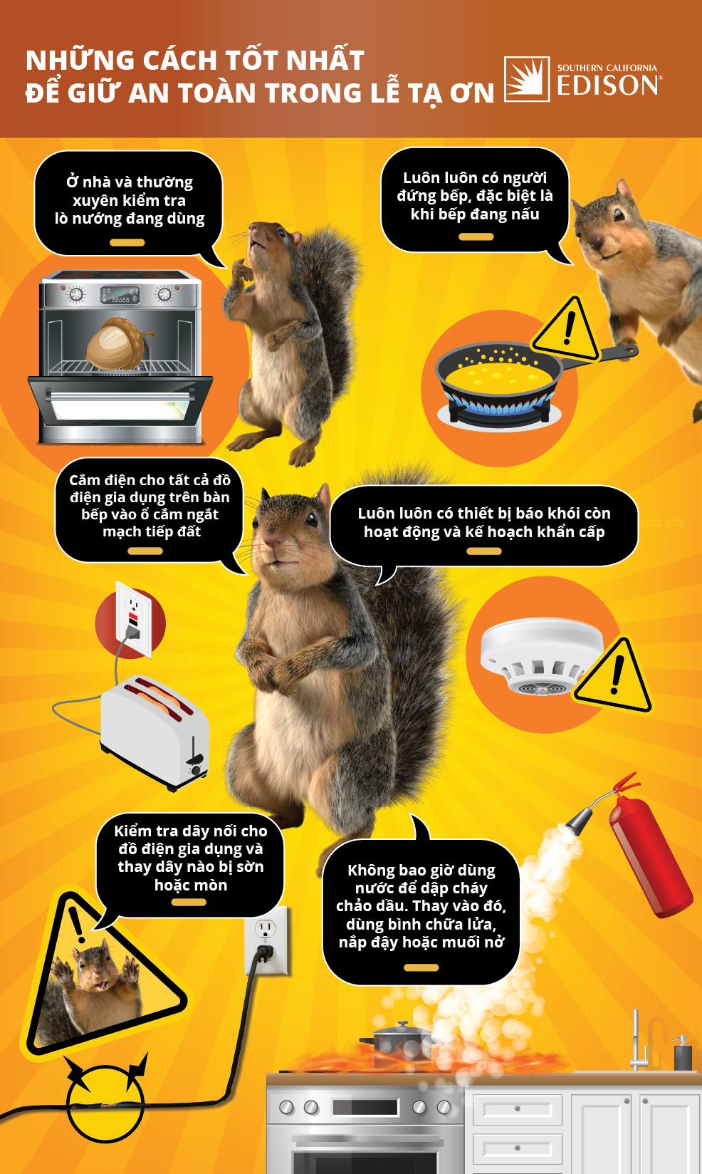 Best Practices for a Safe Thanksgiving - Vietnamese