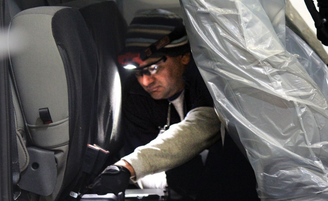 Skilled "upfitters" attach lights, safety racks, tool bins, bed covers and IT equipment to EV pickups.
