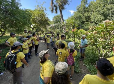 Promoting Sustainability, Education at the L.A. Arboretum