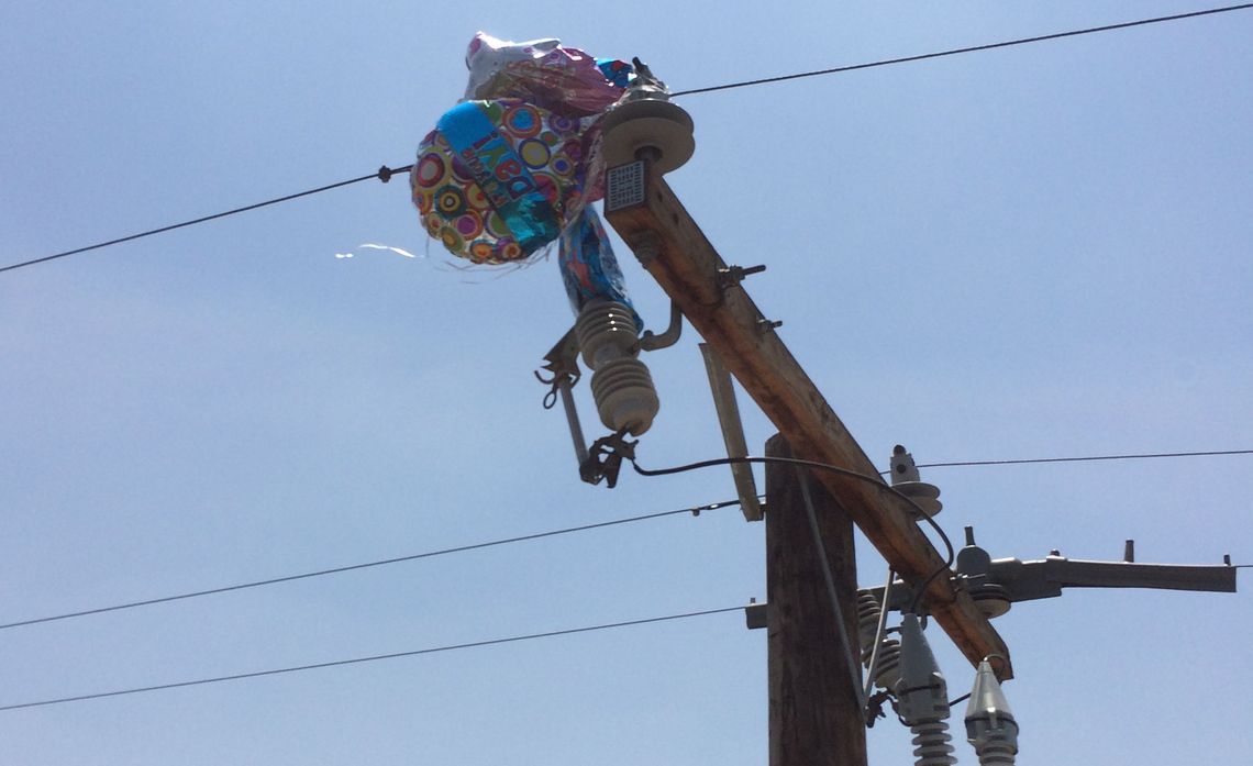 A growing number of Southern California cities have banned the sale of metallic balloons.