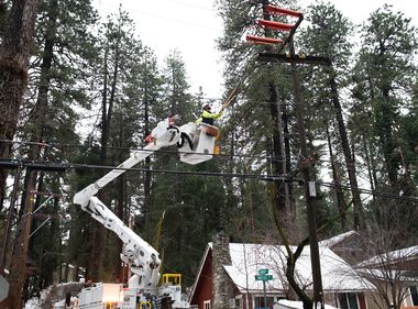SCE Crews Prepare for Mammoth Snowstorm
