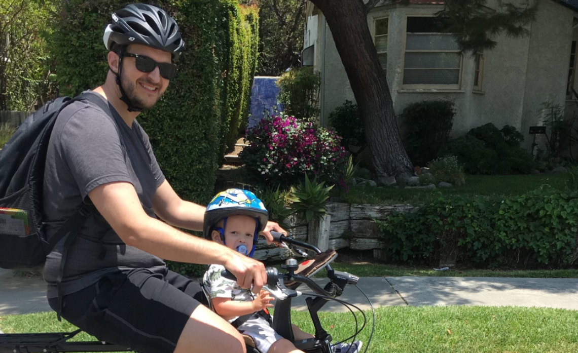 Bardin says his young sons have inspired his work toward securing a clean energy future.