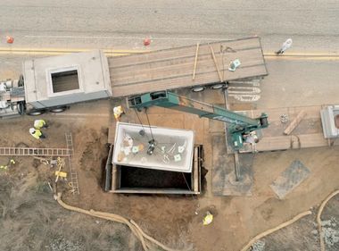 Creating New Underground Paths for Power Lines