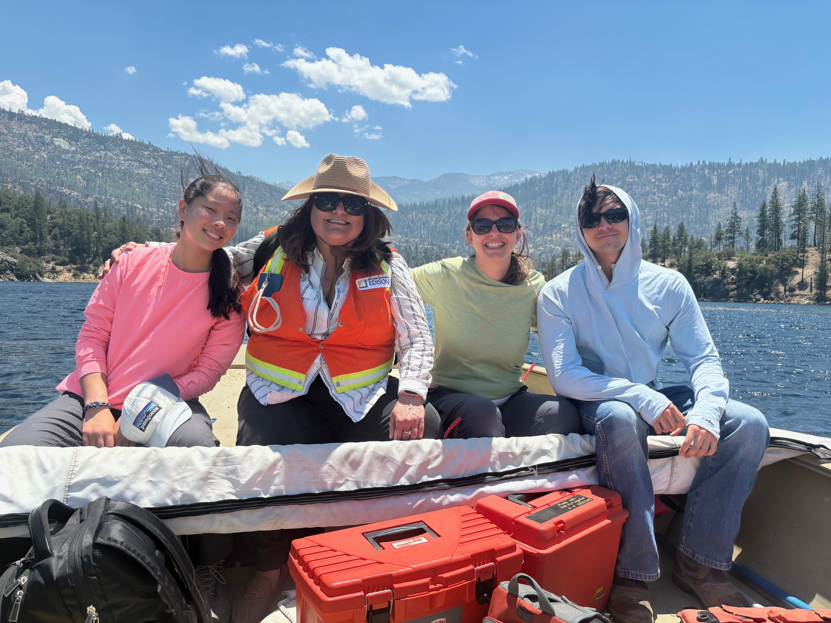 Routine site visits offer Ho an opportunity to explore places such as the Mammoth Pool Reservoir in Big Creek.