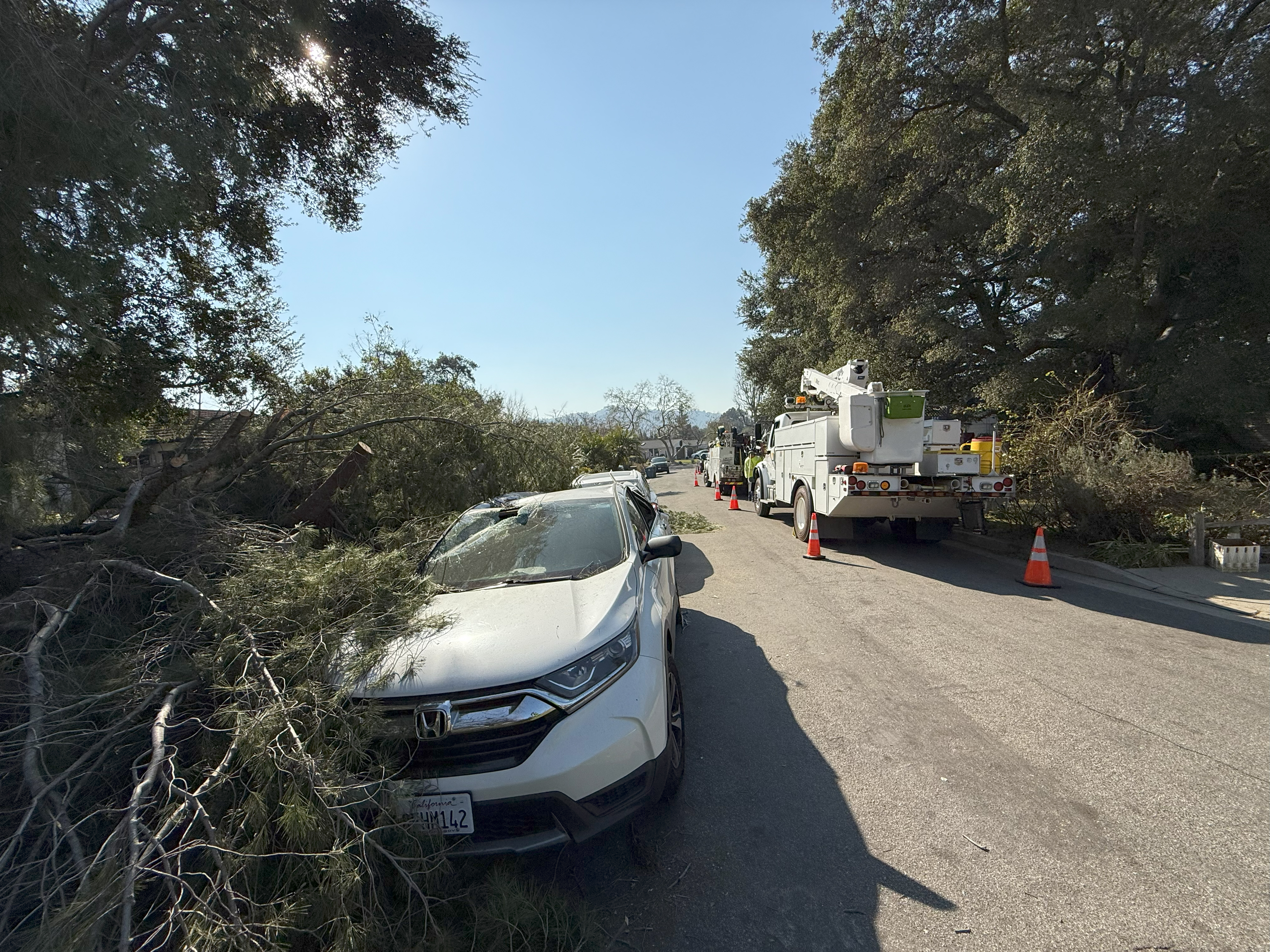 SCE warns of more Santa Ana winds coming into an already devastated Southern California on Monday and Tuesday.