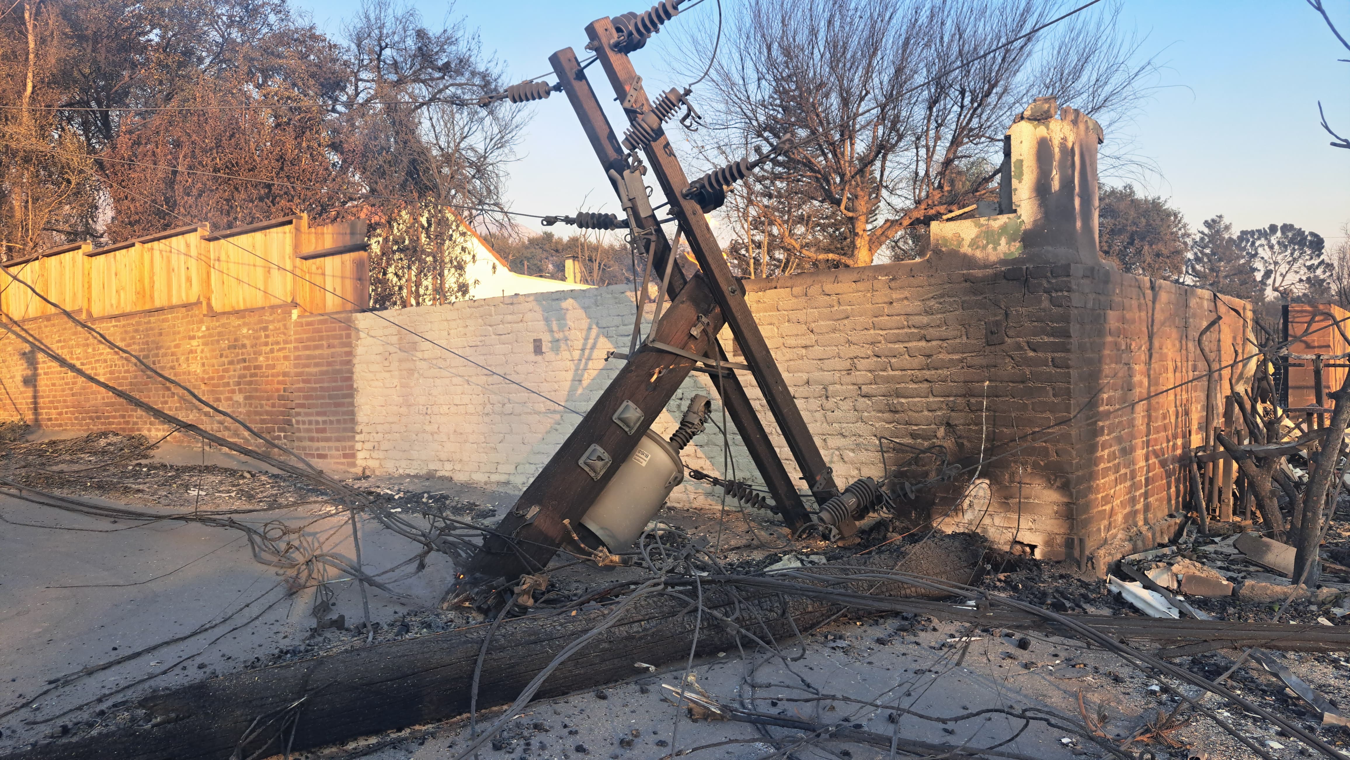 Many neighborhoods saw broken trees and electic equipment in the wake of the windstorm. 