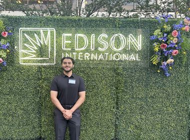 Edison Scholar Helps Central Valley Breathe Easier