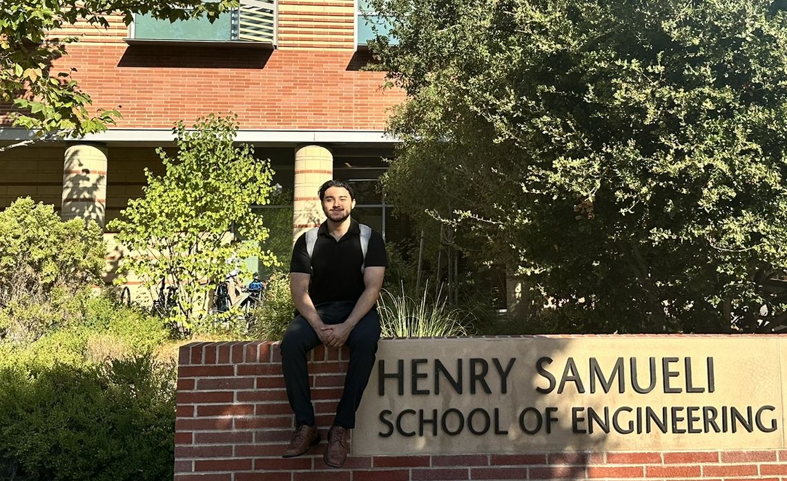 During his time at UCLA, Jonathan Garcia Renteria researched antibiotic resistance in wastewater, tackling issues tied to large-scale farming.