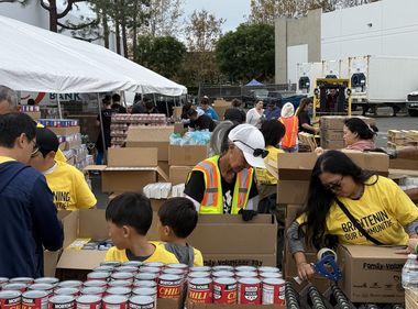 Edison Families Help SoCal Seniors Fight Hunger