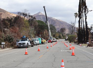 Crews Make Undergrounding Progress in Burn Scar