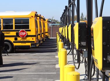 Compton School Buses Get an EV Upgrade