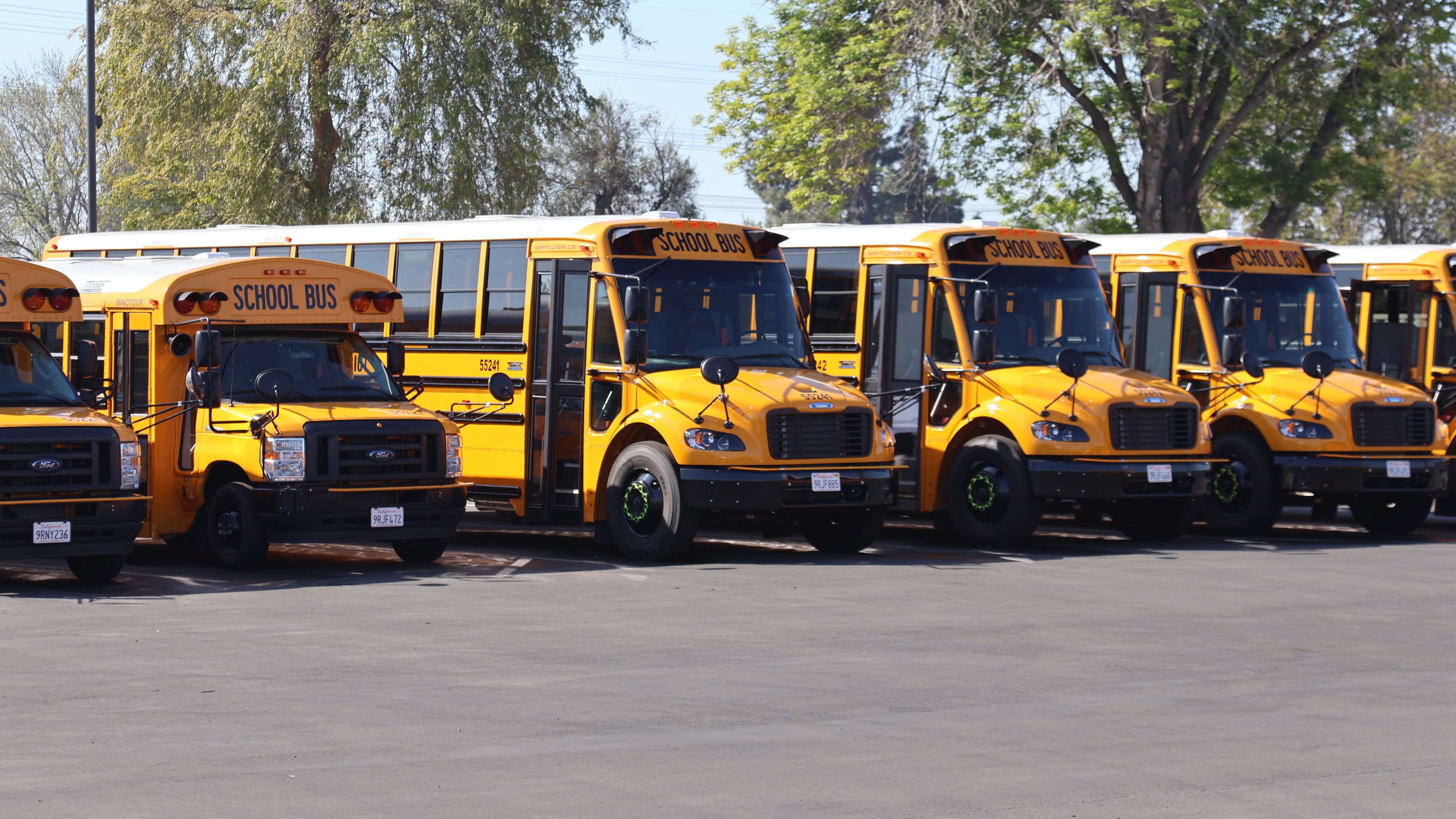 The Compton School District electrified 25 of its buses and plans to electrify 25 more in the coming year. 