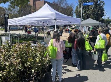 Volunteers Celebrate Earth Month