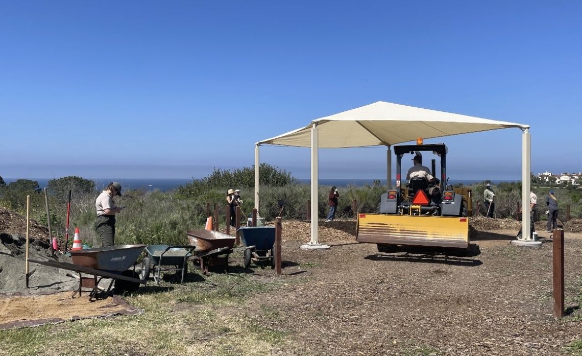 Participants helped remove invasive species, improve trail conditions and plant drought-tolerant native plants uniquely adapted to thrive in California’s Mediterranean climate.