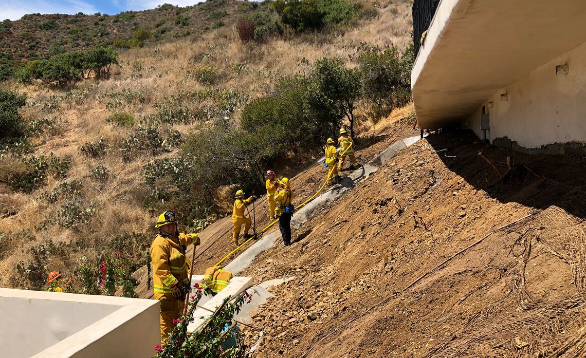 The Avalon Fire Department has 10 full-time employees and 25 community volunteers.