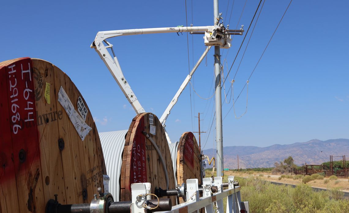Covered conductor installations near Lake Isabella are helping keep the lights on during high fire risk weather.