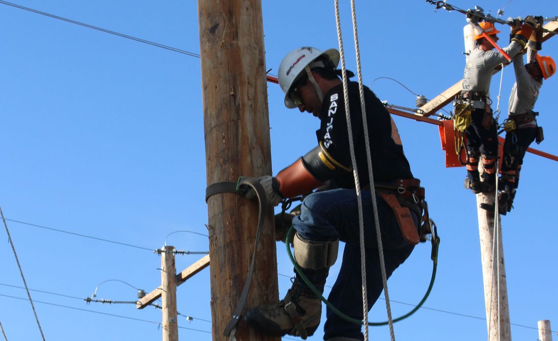 Hundreds of journeymen and apprentices gathered to compete in the International Lineman's Rodeo over the weekend.
