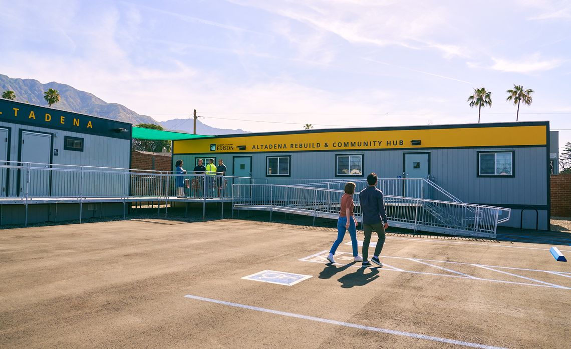 SCE Opens Altadena Rebuild & Community Hub