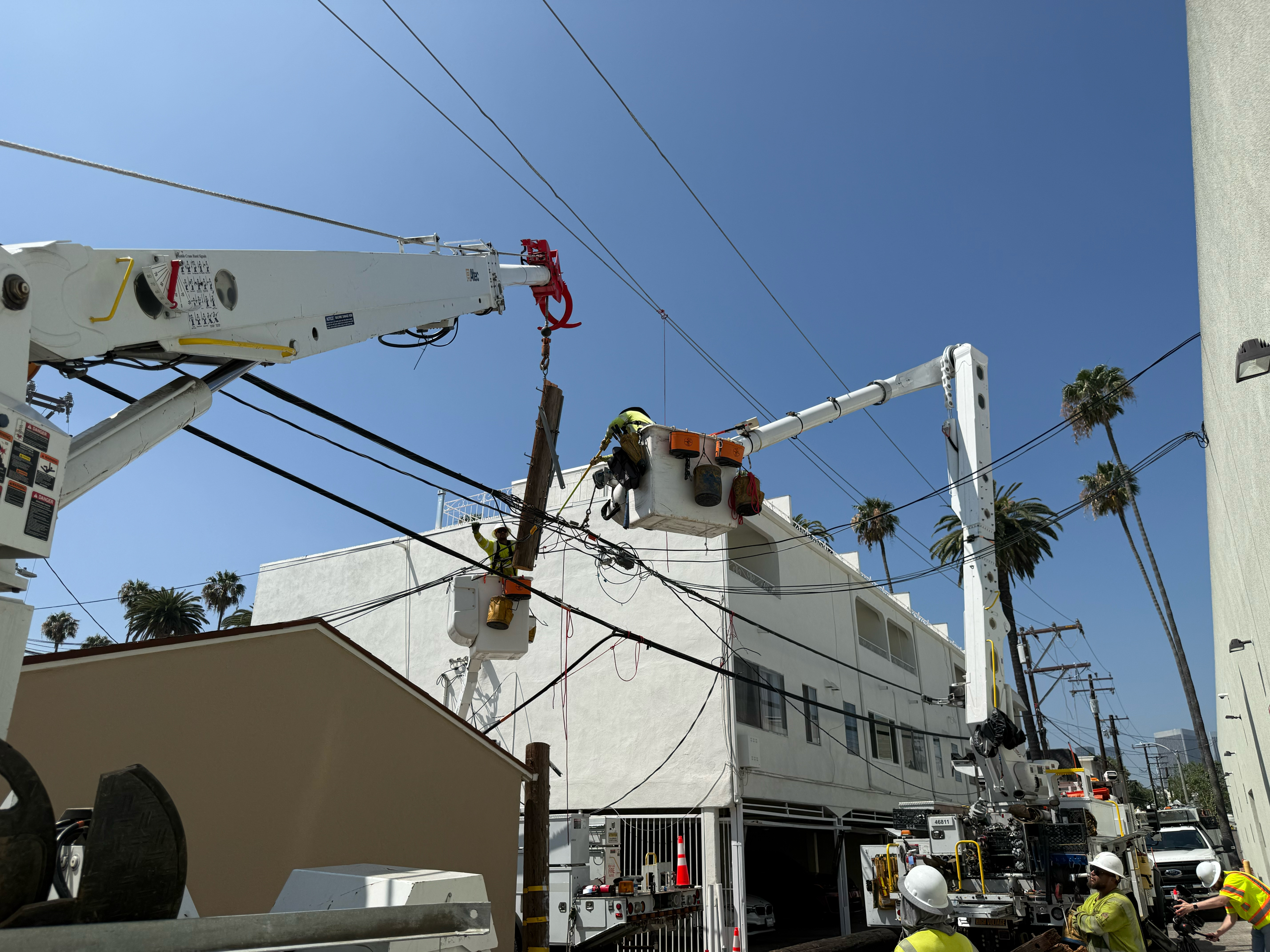 Crews are moving quickly to upgrade equipment, preparing the system for higher summer electricity demand.