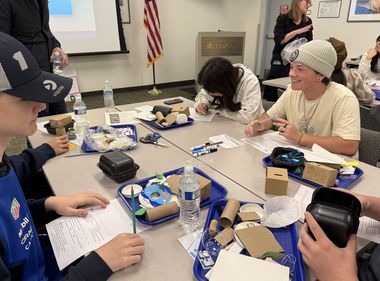 Students Turn Upcycled Scraps Into Sustainable Home Models