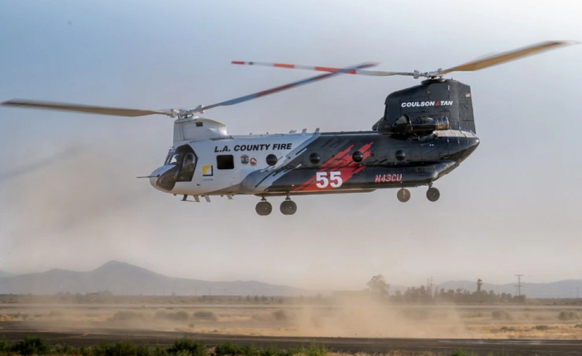 Over Five Years of Aerial Firefighting