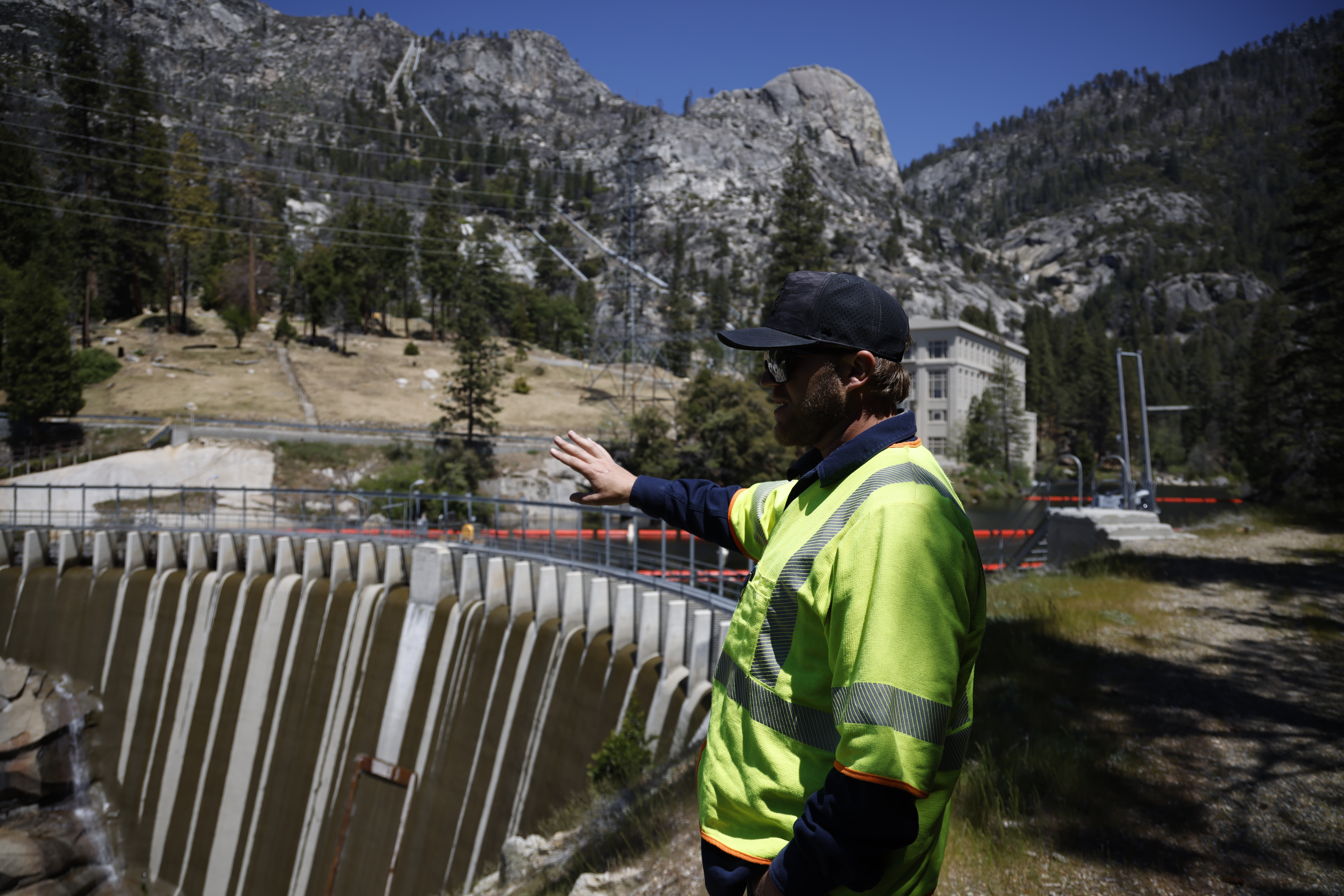 SCE Construction Advisor Mike Estep oversees upgrades on a network of dams connected to Huntington Lake. 