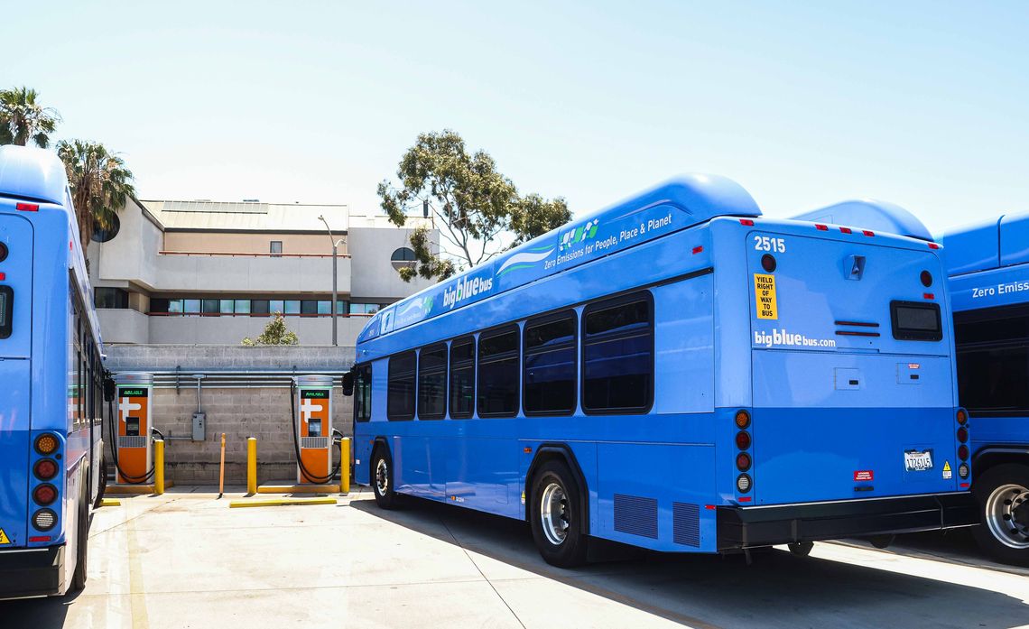 The Big Blue Bus Goes Green