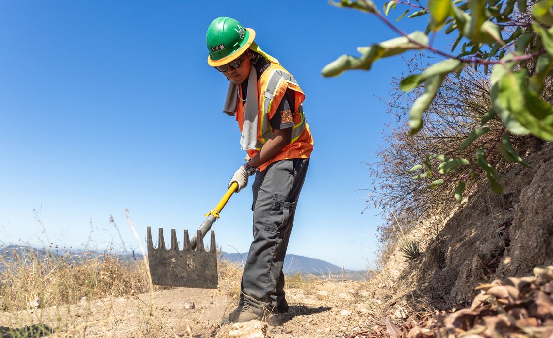 Youth Find Purpose Through Wildfire Recovery Work