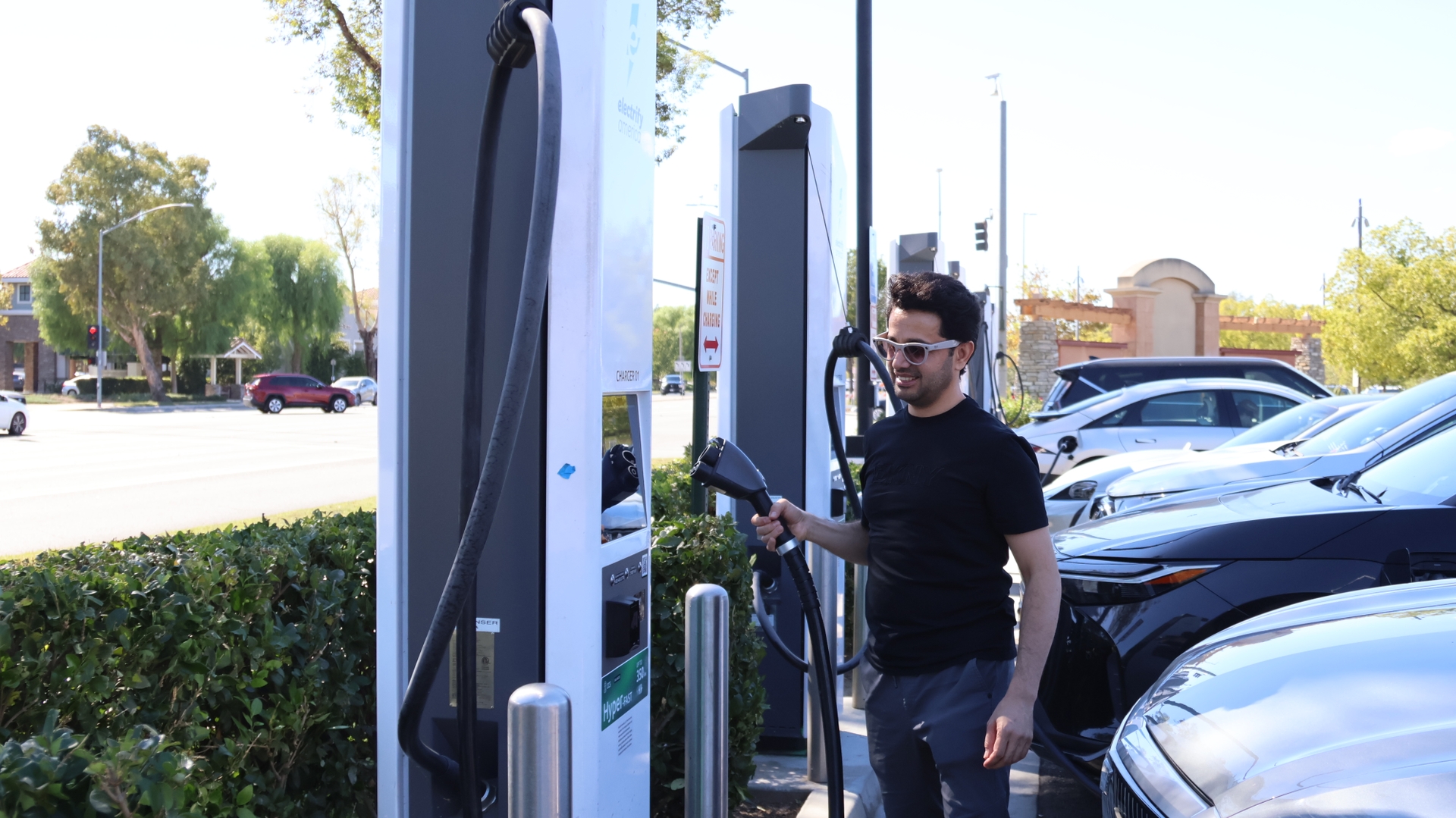 After receiving a $4,000 rebate from SCE, Naim Rahim is able to keep the pre-owned EV he has grown to love.