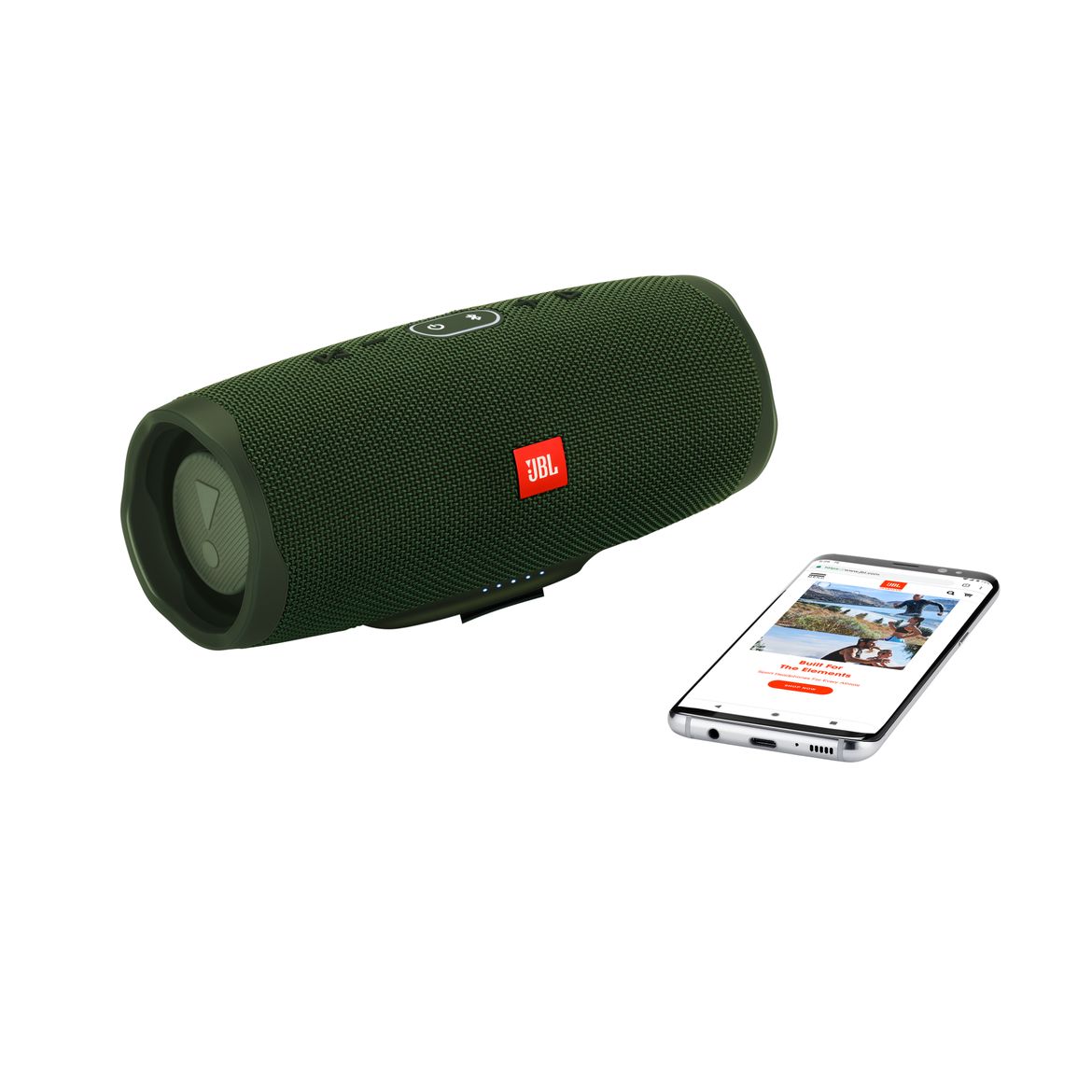 JBL_Charge4_Phone_ForrestGreen