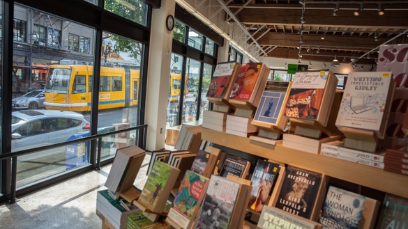 Inside of Powell's City of Books