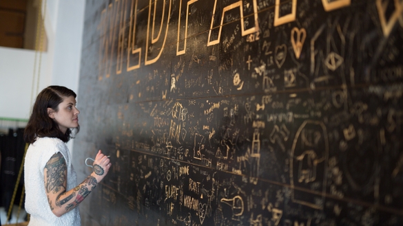 Writing on the wall at Wildfang