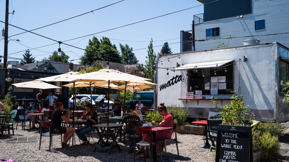 Food Cart Pod in the Alberta Arts District