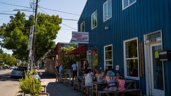 The Waffle Window on NE Alberta Street