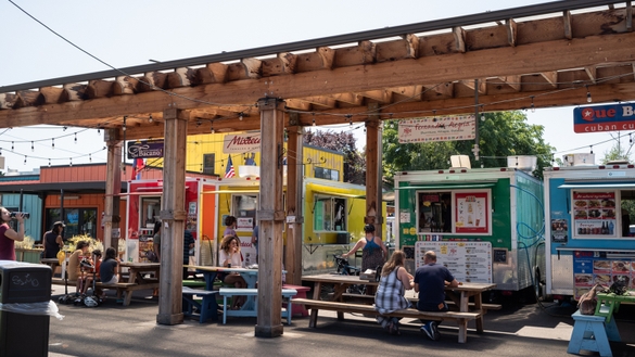 Food Carts at the Portland Mercado