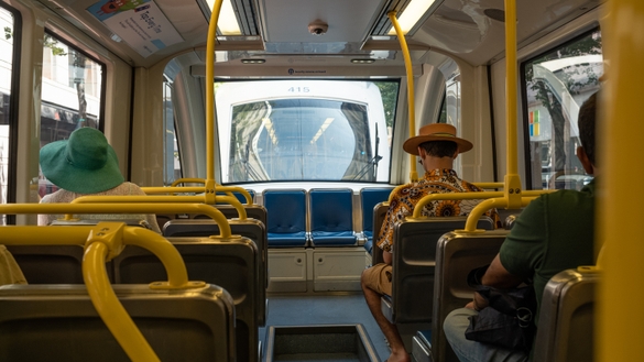 Inside the MAX Light Rail