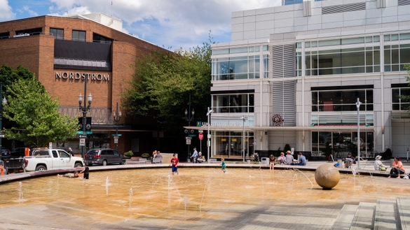 Fountain at Director Park