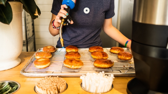 Making Donuts at Blue Star Donuts