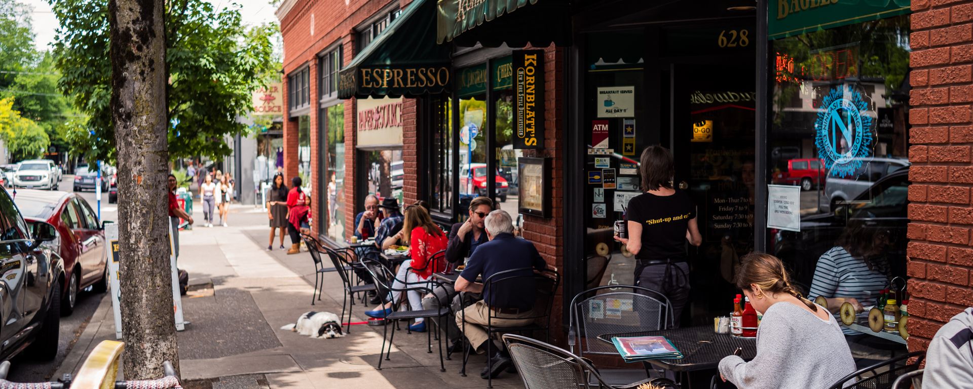 Dining on NW 23rd Street