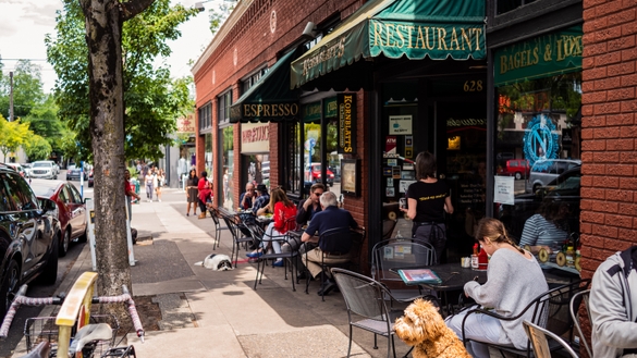 Dining on NW 23rd Street