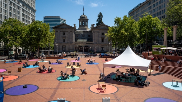 Pioneer Courthouse Square