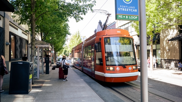 Trimet Street Car